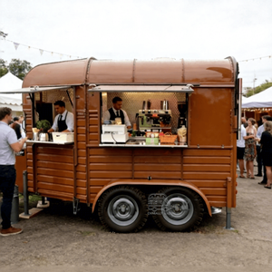 Remolque de Comida Tipo Horse Bar, Remolques de Comida, Remolque de Cocina Móvil, Remolque Móvil para Bodas, Carrito de Comida Callejera, Food Truck Estilo Americano - Product Image 4