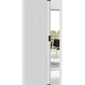 Modern Trackless Folding <b>Door</b> - Aluminum Honeycomb Room Divider for Contemporary Interiors - Product Image 1