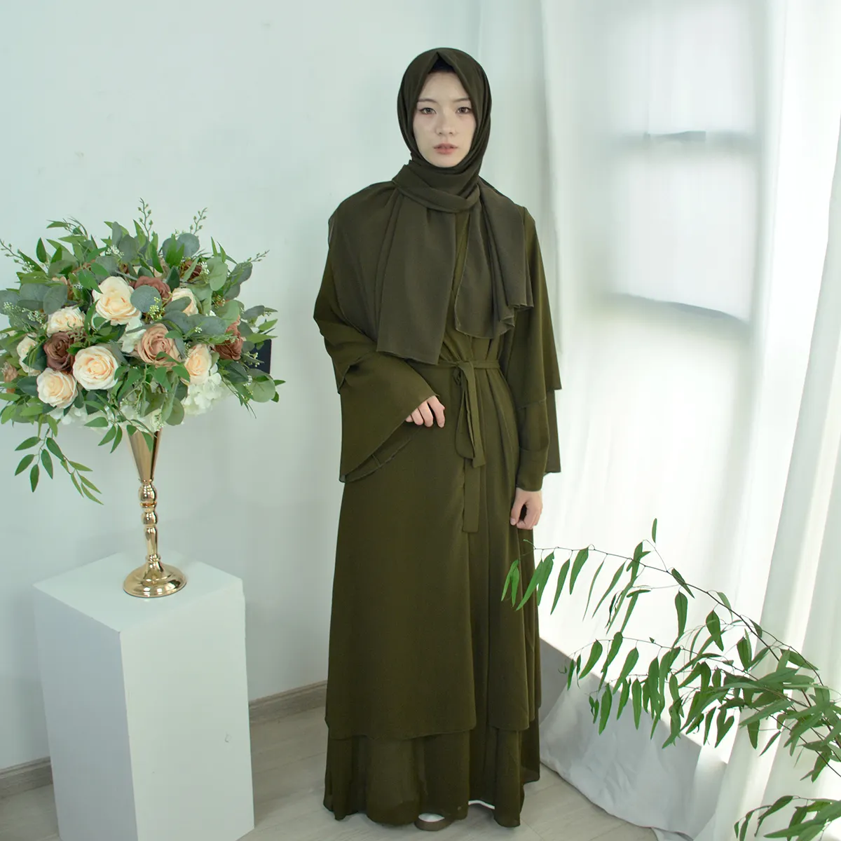 رداء سلوار كميز باكستاني تركي كاجوال متواضع تصاميم جديدة قفطان حريري عباية للنساء فستان إسلامي دبي