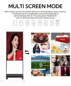 2025 Trung Quốc nhà máy thiết kế mới 43 "50" 55 "65" CMS miễn phí điều khiển từ xa Andorid/ Windows tầng thường vụ kỹ thuật số kiosk - Product Image 4