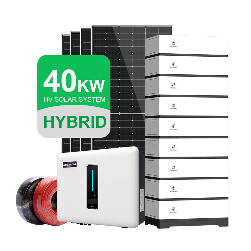 Solar Energy System Solar Panel System Home Power Hybrid Tied Solar 5kw 20kw 30kw 40kw 50kw 100kwh Battery Energy Storage System · image 1