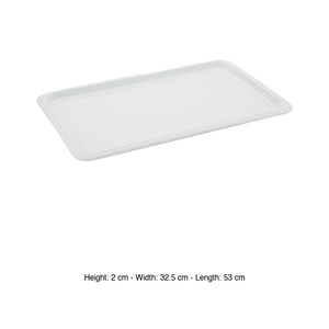 Mps White Ovenproof Dish GN 1/1 53 × 32.5 cm H 2 cm - Product Image 3