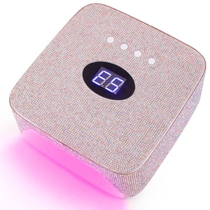 Alta calidad 54W diamantes de imitación diamante Bling inalámbrico manicura Gel <span class=keywords><strong>Dreyer</strong></span> UV LED lámpara de uñas - Product Image 1