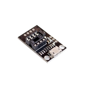 บอร์ดพัฒนา Attiny13A/Attiny25/Attiny45/Attiny85 โปรแกรมเมอร์อินเทอร์เฟซ USB สำหรับการเขียนโปรแกรมไมโครคอนโทรลเลอร์อิเล็กทรอนิกส์ DIY - Product Image 2