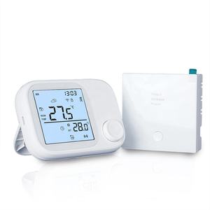 Antifriz Koruması RF 433MHZ Masaüstü APP Ses Kontrolü Akıllı Termostat Gaz Kazanı Su Isıtma Elektrikli Yerden Isıtma - Product Image 1