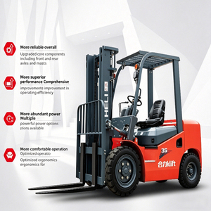 Montacargas diésel serie HELI K2 con capacidad de carga de 2000-3800 kg, altura de elevación de 3000 mm, tipo sit-on para almacén. - Product Image 4