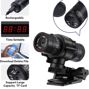 <span class=keywords><strong>Mini</strong></span> <span class=keywords><strong>F9</strong></span> Full HD 1080p caméra de moto caméscope DV étanche pour casque de VTT Action sportive avec enregistreur vidéo - Product Image 4