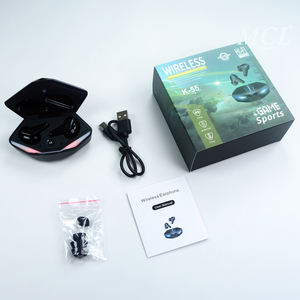 Nouveau produit K-55 Tws K55 Écouteurs <span class=keywords><strong>sans</strong></span> <span class=keywords><strong>fil</strong></span> pour jeux intra-auriculaires Casques 9d Hifi Stéréo avec micro pour joueur - Product Image 4