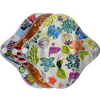 Période Imperméable Menstruel Lavable Culotte Tissu Réutilisable En Bambou Serviette Hygiénique
