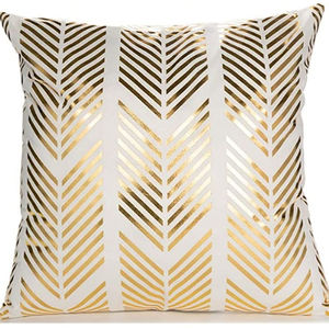 Casa Decorativo Set di Cuscino all'ingrosso Copre Stagnola di Oro set Copertura del Cuscino 18*18 Pollici Geometrica cuscino Quadrato copre decorativo - Product Image 1