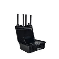 Détecteur de drones portable 300-6000 MHz 10 KM, protection IP65, autonomie de vol de 4h, certifié CE, dispositif de sécurité anti-drone UAV pour les émeutes de drones