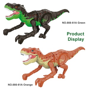 2.4G Simulation Fernbedienung Dinosaurier Spielzeug Kunststoff RC Dinosaurier mit Lichtern und Sound Stromquelle - Product Image 6
