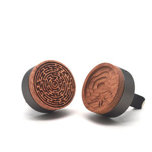 Diffuseur de parfum pour voiture Aikun, longue durée, air frais, membrane liquide, aromathérapie, clip vide, luxe moderne, bois, garantie 3 ans, non - Product Image 5