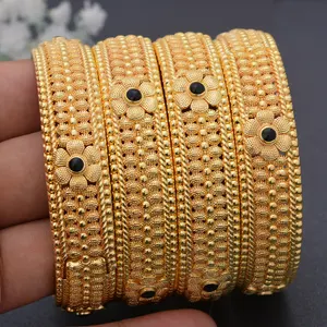 Fashion Lady Fine Jewelry Bracelets Bangles Ethiopian African Women Designer Dubai Bracelet Party Wedding Gifts Jewelry