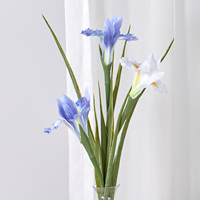 Fabricant de fleurs d'iris, vente en gros de fleurs d'iris artificielles de haute qualité, échantillon gratuit, décoration de mariage, aménagement paysager, jardin, iris