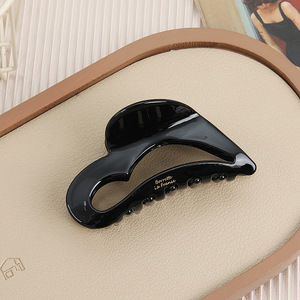 ของขวัญวันวาเลนไทน์สำหรับสาวๆ กิ๊บติดผมอะซิเตทรูปหัวใจขนาดใหญ่ สีสันสดใส กิ๊บตกแต่งสำหรับใช้ในชีวิตประจำวันและงานปาร์ตี้ - Product Image 3