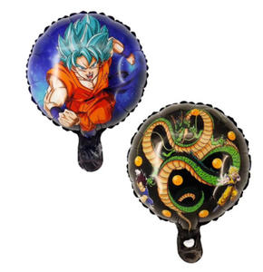15 colores película de aluminio de alta calidad helio personaje de Anime DBZ <span class=keywords><strong>Goku</strong></span> Vegeta globo para Decoración - Product Image 3