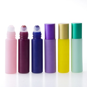Flacone in Vetro da 10ml per Olio Essenziale o Profumo Roll-on, Colore Arcobaleno - Product Image 1