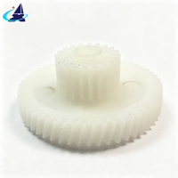 Engrenages droits en plastique sur mesure de haute précision, engrenages en nylon double couche pour la robotique et l'automatisation