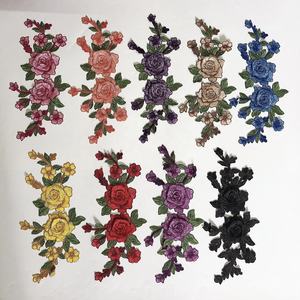 Çok renkler nakış 3d çiçek aplike yama giysi DIY aksesuarları ltaccessories 3a - Product Image 1