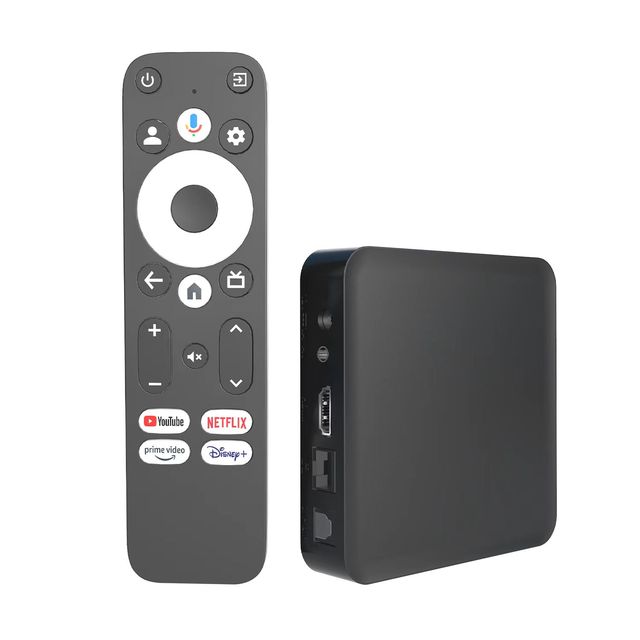 New GD2 for Android 12 Quad Core 4K TV Box with 32GB ROM 2GB RAM BT 5.0 12-Month Warranty