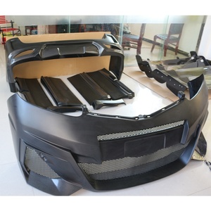 Nuevo Kit de Modificación de Carrocería OUER 2009-2014 con Luz Antiniebla, Parachoques Delantero/Trasero para Alphard - Product Image 2