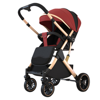 Poussette de voyage légère et facile à plier pour enfants landau bon marché pliable à une main fabriqué en Chine