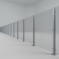 Clôture en fer traité thermiquement, anti-escalade, haute résistance, antirouille, galvanisée à chaud + revêtement en poudre, vente directe usine, Colombie, Amérique du Sud