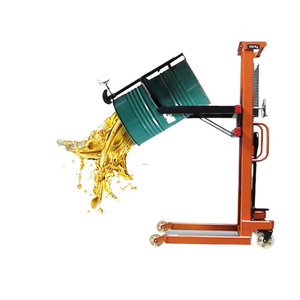 하이 퀄리티 유압 조정 가능한 틸팅 드럼 틸터 리프터 <span class=keywords><strong>250kg</strong></span> 적재 용량 1600mm 석탄 채굴을위한 최대 리프팅 높이 - Product Image 4