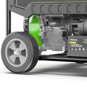 גנרטור בנזין VETEX איכותי 7.5 קילוואט/8 קילוואט עם התנעה אוטומטית, מנוע 4 פעימות, חד פאזי/תלת פאזי, הספק שווה - Product Image 6