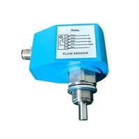 Interruptor de Flujo Térmico de Alta Precisión, PNP NPN 4-20mA, Abrazadera de 50.5mm, para Agua Potable, Aceite de Oliva, Interruptor de Flujo Electrónico Sanitario