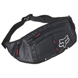 Sac banane léger en nylon noir ajustable pour la randonnée Fox - Product Image 1
