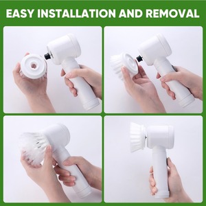 Cepillo de Limpieza Eléctrico Recargable Multifuncional para <span class=keywords><strong>Cocina</strong></span>, Baño y Zapatos, Gran Venta en <span class=keywords><strong>SHEIN</strong></span> y TEMU - Product Image 3