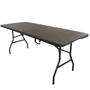 Hot selling morden party folding outdoor tables plastic folding tables wholesale picnic tables for events party