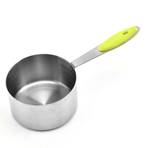<span class=keywords><strong>1</strong></span> 2/3 <span class=keywords><strong>1</strong></span>/<span class=keywords><strong>4</strong></span> Tazas de medición <span class=keywords><strong>Taza</strong></span> de medición de acero inoxidable - Product Image 4