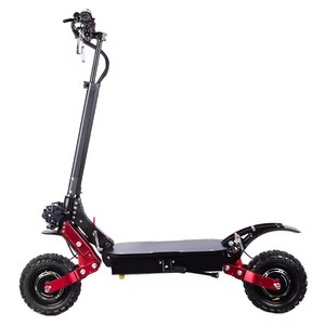 Nouveau scooter à double moteur 48V/60V avec batterie au lithium, pneus de 11 pouces, moteur puissant de 2400W, pliable, SQ08, scooter à double moteur SQ08 - Product Image 3