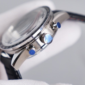 O-M-G marca di lusso meccanico coppia orologio globale edizione limitata civile alternativo orologio in pelle 39.7mm puro stile Panda - Product Image 5