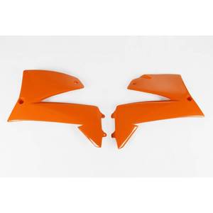 Radiateur en aluminium orange 127 avec système de refroidissement à capuchon pour KTM LC4 640 2002-2004 Bouchon de radiateur de voiture OEM inclus - Product Image 1