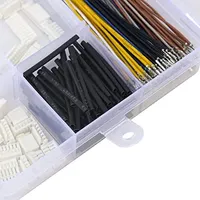 Kit Konektor JST GH1.25 GH 1.25mm 2/3/4/5/6/7/8/9/10Pin dengan Kabel Pre-Crimped 28AWG untuk Pengontrol Penerbangan Printer 3D