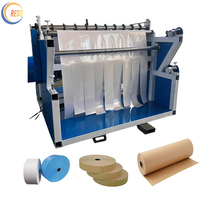 Machine de découpe automatique pour refente de rouleau de tissu non tissé soufflé par fusion machine de découpe de rouleau de papier