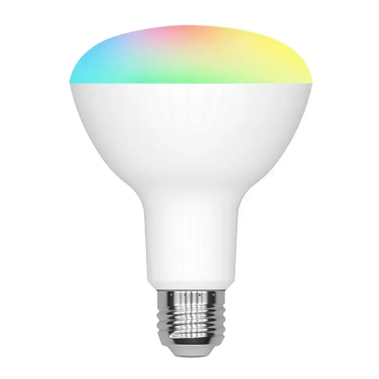 BR30 door lighting Smart WiFi LED lampadine compatibili con Alexa e Google Home RGB + CW 12W Smart bulb