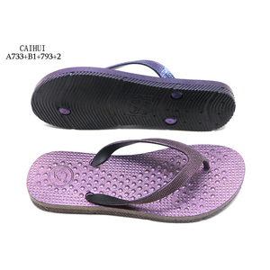 Las mujeres negro zapatillas Flip Flops Ipanema de Pvc en blanco luz Anti-olor Flip-flop - Product Image 1
