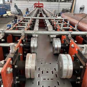 خط إنتاج علب الكابلات الأوتوماتيكي بالكامل، ماكينة تشكيل لفة علب الكابلات - Product Image 2