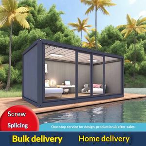 Contenedor Móvil para Sala de Juntas, Oficina, Casa de Acero Colorida, Sala de Estar Exterior, Montaje Desmontable para Patio - Product Image 1