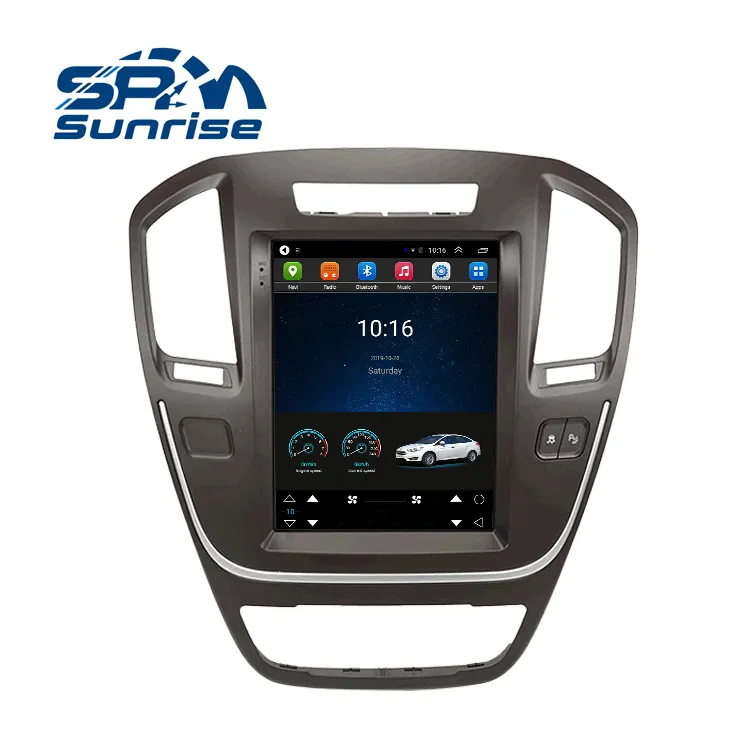 เครื่องเล่น DVD สเตอริโอสำหรับรถยนต์,วิทยุระบบนำทาง GPS สำหรับ Buick Regal 2009-2013