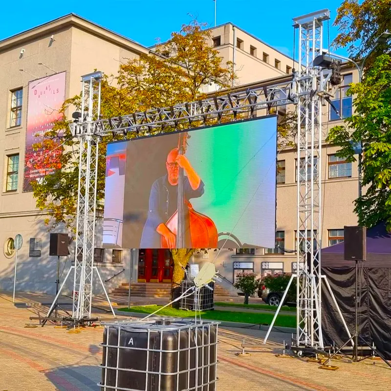 500x500mm Indoor Outdoor noleggio Led Wall Display P2.6 P2.97 P3.91 P4.81 Seamless Splicing Led Video Screen Stage Background
