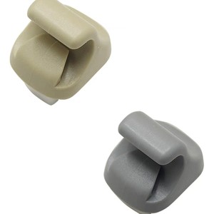 Car Sun Visor <b>Hook</b> <b>Clip</b> Gray Beige Easy Install For Nissan Loulan Murano 96409-CC00B - Product Image 2