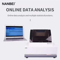 Analyseur infrarouge numérique portable NANBEI, spectromètre 1000-1800 nm, garantie 1 an pour des tests de laboratoire de haute précision en moins de 3 secondes