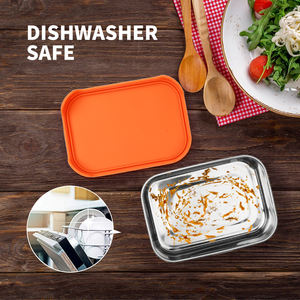 Boîte à lunch bento en acier inoxydable Aohea - Product Image 4