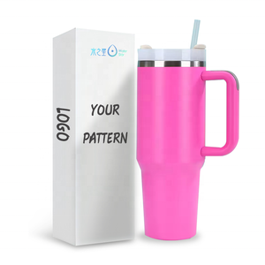 Mug <span class=keywords><strong>de</strong></span> voyage isotherme en acier inoxydable à double paroi <span class=keywords><strong>de</strong></span> 1200 ml avec poignée, paille et couvercle réutilisable pour le <span class=keywords><strong>camping</strong></span> - Product Image 3